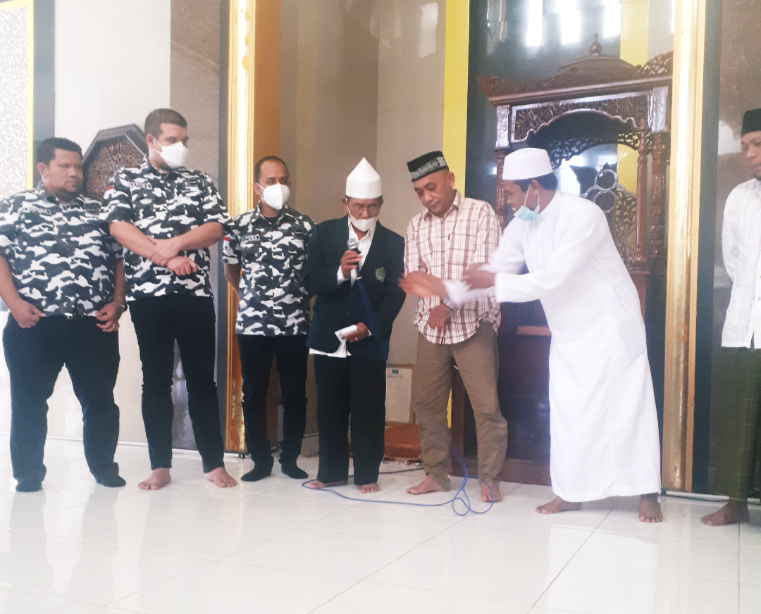 BAPERA Sumut Salurkan Bantuan  Fahd El Fouz ke Masjid Raya Mandala, Semoga Bermanfaat