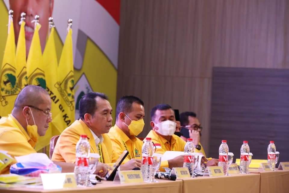 Rakerda Partai Golkar Sumut, Sejumlah Tokoh Masuk Kepengurusan Elit,  Ajib  Shah, Maruli Siahaan, Abdillah, Hardi Muliono dan RE Nainggolan