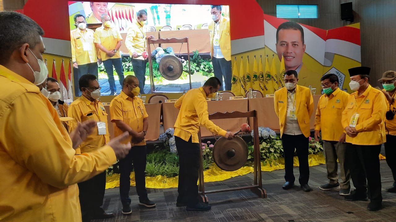 Buka Rapimda I,  Ijeck Minta Kader Golkar Sumut Semakin Solid