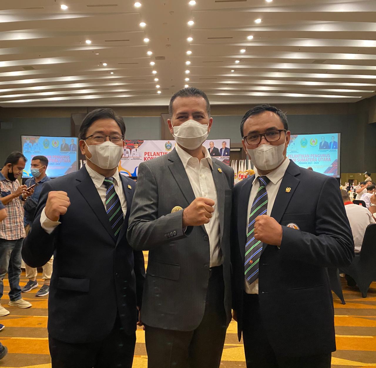 H Hamdani Syahputra Didapok Sebagai Ketua Kerjasama Dalam dan Luar Negeri Koni Sumut
