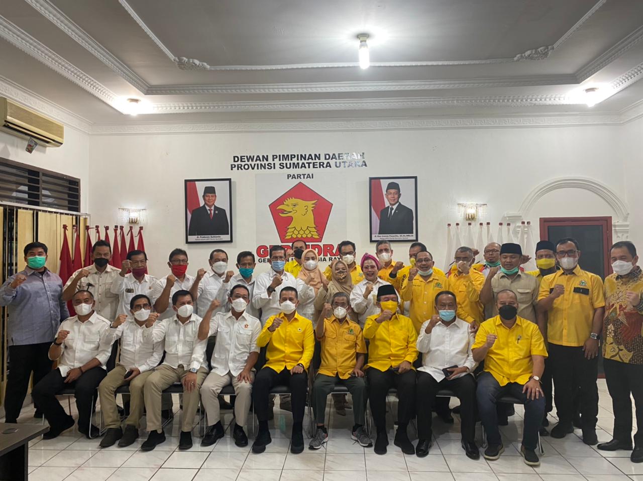 Ketua DPD Golkar Sumut Silaturrahmi Dengan Gus Irawan Pasaribu, Ijeck : Target 2 Juta Kader
