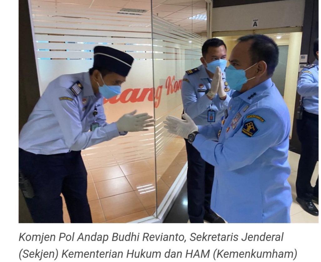 Sekjen Kemenkumham Komjen Pol Andap Budhi : Ayo Saling Memaafkan,  Sebagai Manusia Kita Tak Luput Salah dan Khilaf