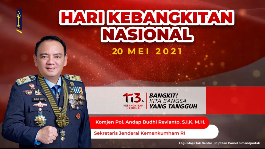Sekjend Menkumham : Harkitnas Awal Kebangkitan Nasional