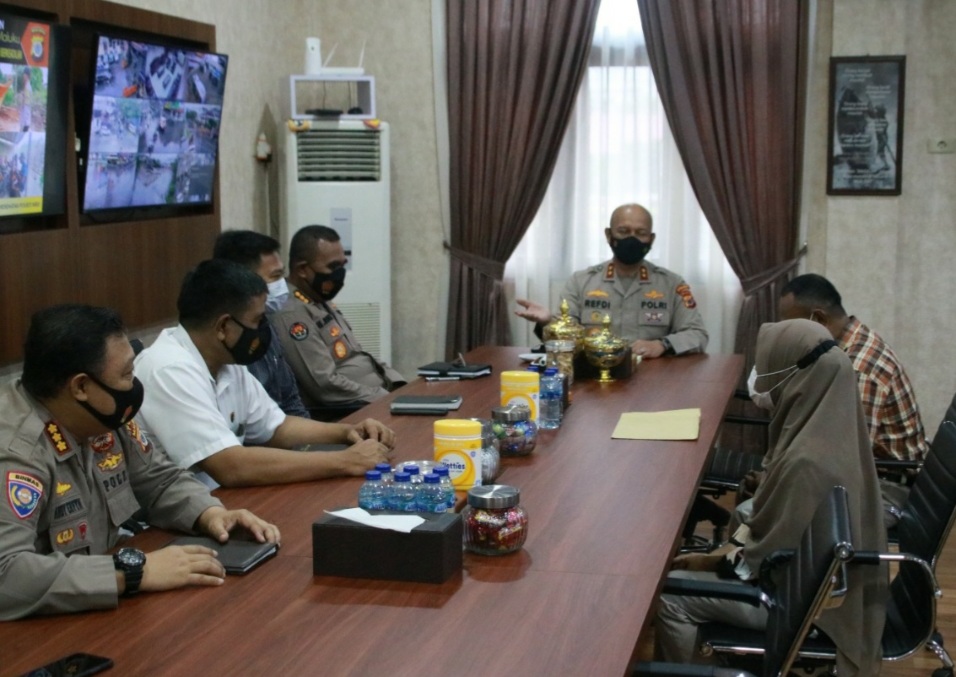 Siap Dilantik, Pengda JMSI Maluku Temui Kapolda