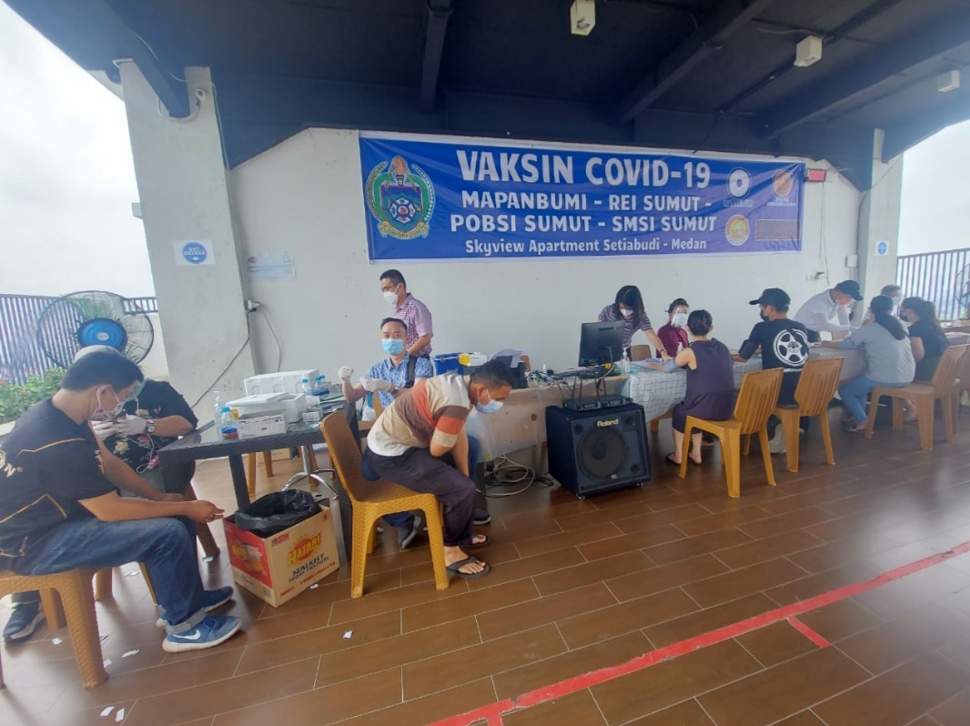 Ketua JMSI Sumut Apresiasi Vaksin Gratis Tahap II yang di Komandoin Ayin