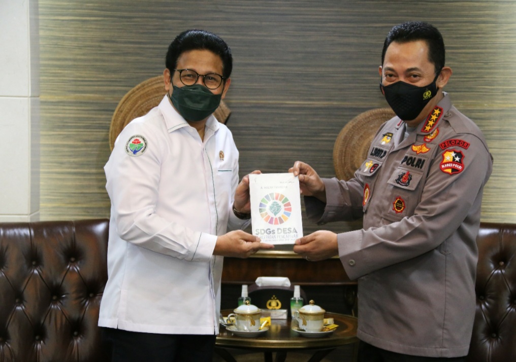Audiensi Dengan Mendes PDTT, Kapolri Pastikan Pendampingan Edukasi Dana Desa
