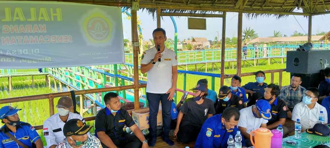 Silaturrahmi dengan 15 Desa di Deliserdang, Ketua KT Sumut Dedi : Tanpa Pemuda Pembangunan Terhambat