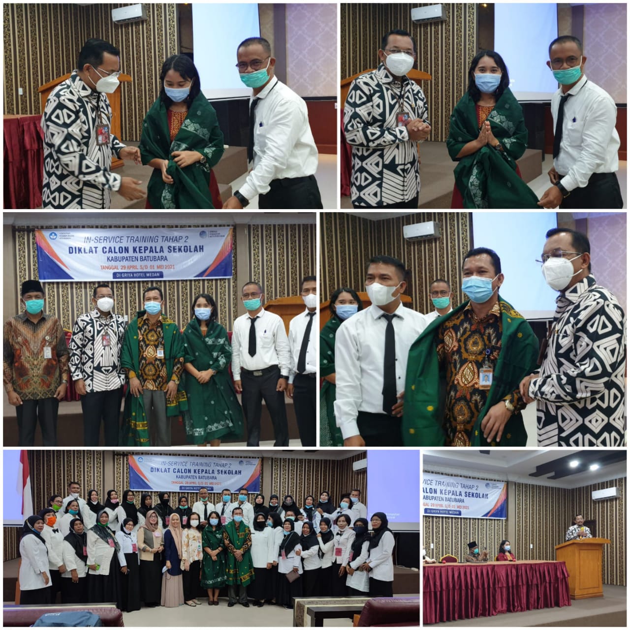 Kadisdik Batu Bara, Ilyas : Diklat Cakep Ini Membangun Komitmen Calon Kepala Sekolah Menuju 8 SNP