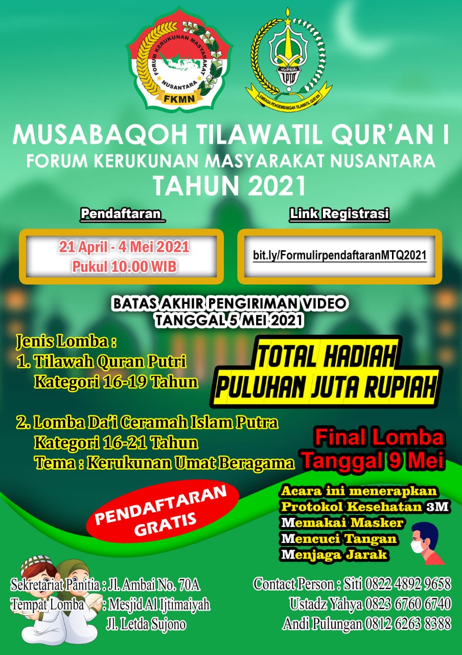 FKMN MELAKSAN MTQ DALAM BULAN RAMADHAN