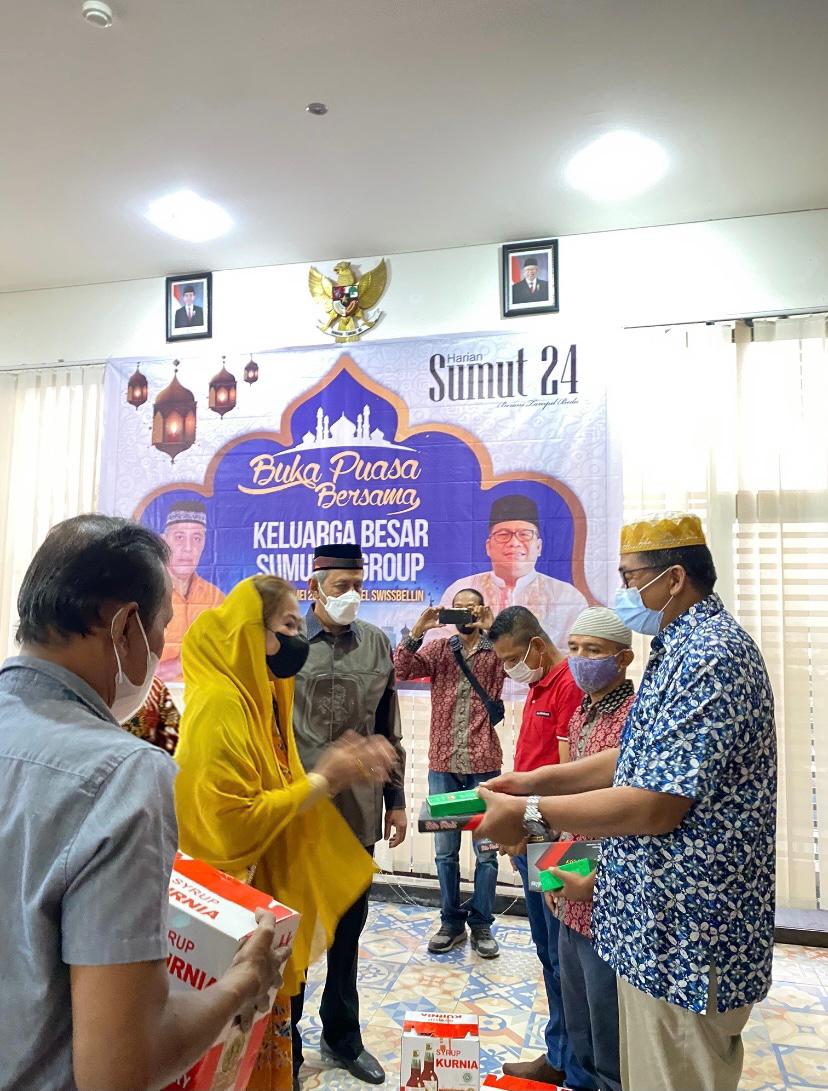 Keluarga Besar SUMUT24 Gelar Buka Puasa Bersama, Anto Genk : Semoga Kita Tetap Dalam Lindungan Allah SWT