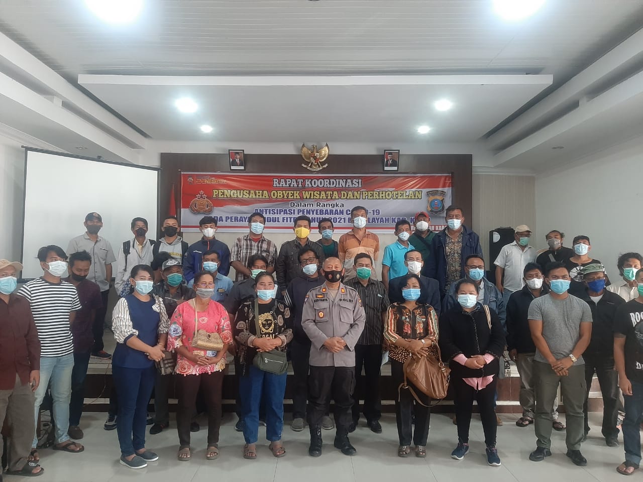 Antisipasi Covid 19, Polres Tanah Karo Undang Pelaku Wisata