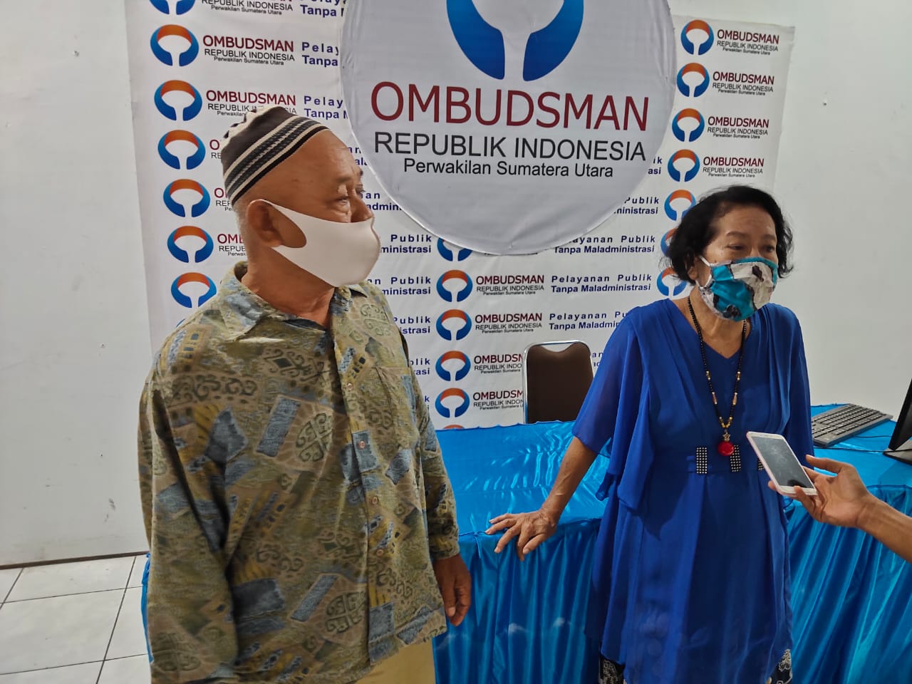 Nenek Halimah Menangis di Ombudsman, Lahannya Dibeli Pemko untuk RTH Tapi Belum Tak Dibayar