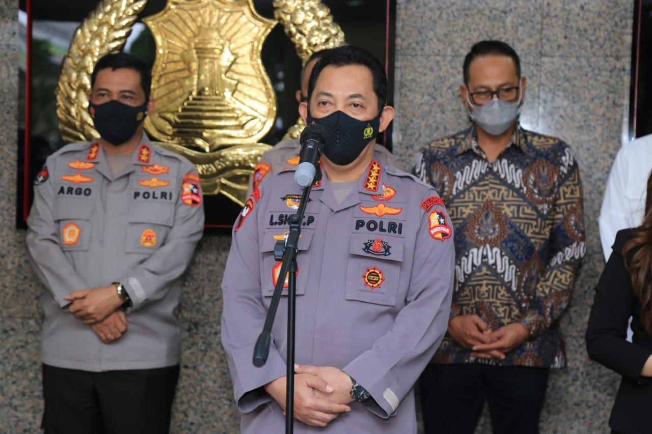Kapolri Pastikan Dukung Program Pembangunan Infrastruktur Teknologi Informasi Komunikasi