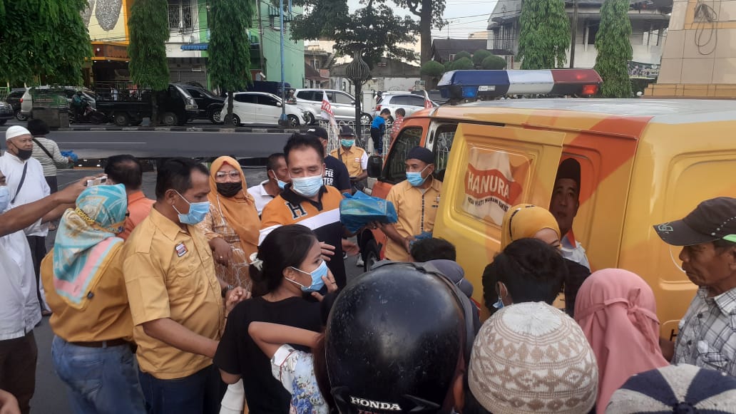 Partai Hanura Kota Medan GeLar Baksos Ramadhan, Hendra DS : Bentuk Kepedulian