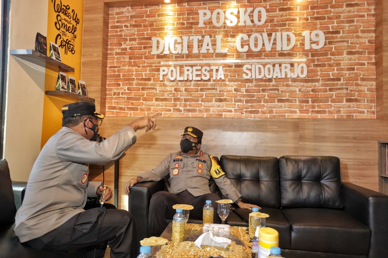 Kapolda Mengecek Pos Penyekatan Berfungai Optimal Di Jatim