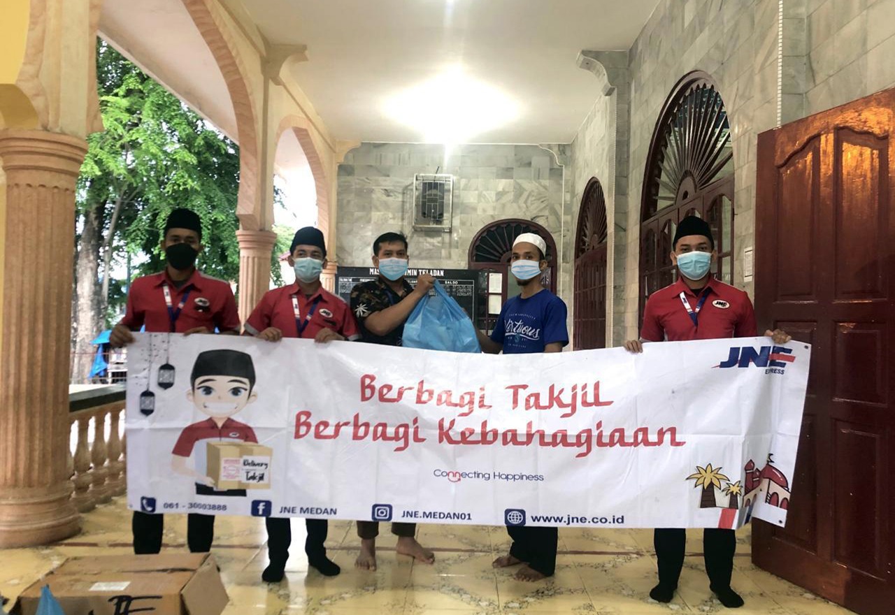 Ini Yang Dibagikan JNE Medan Selama Ramadhan 2021