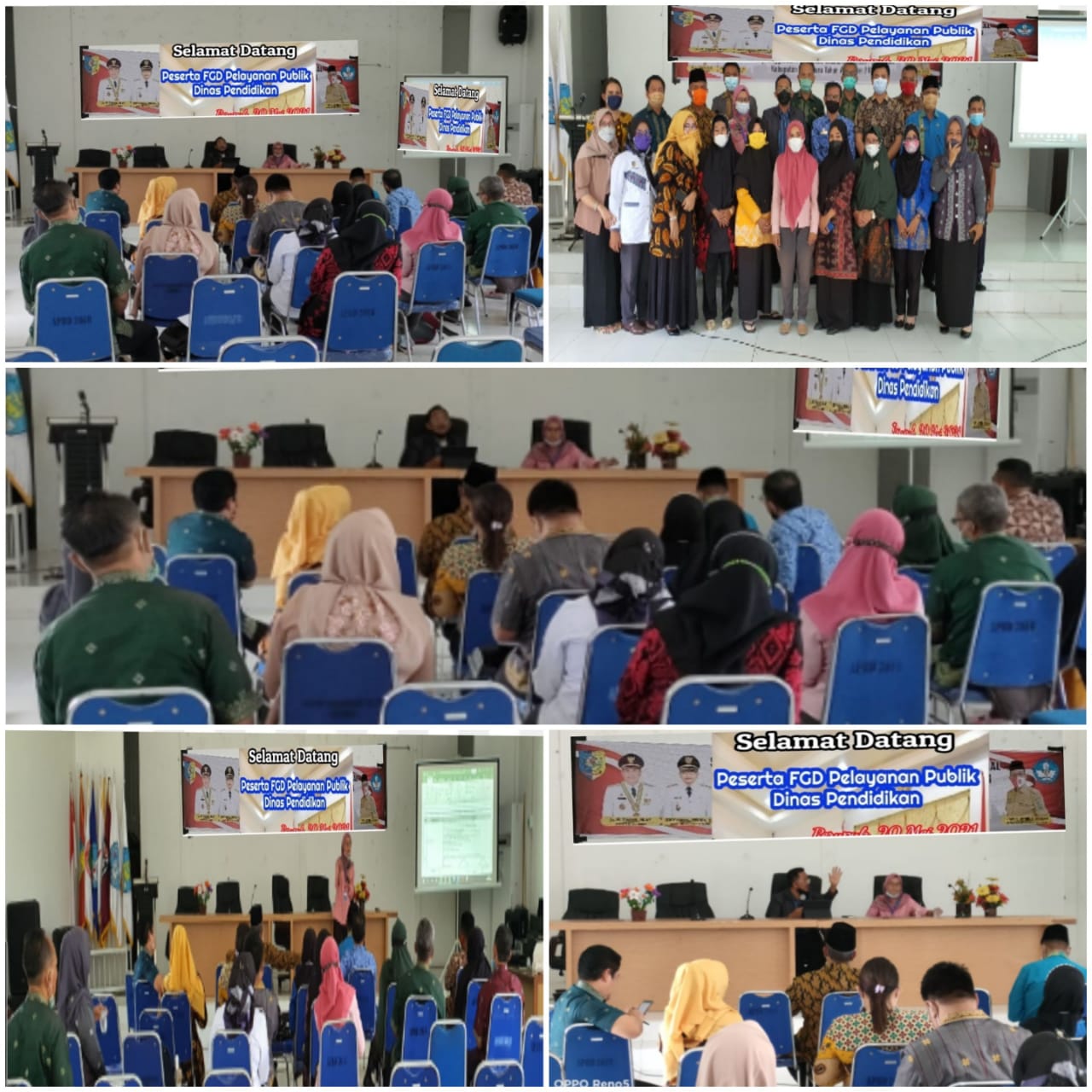 Ilyas : FGD Pelayanan Publik  Menguatkan Komitmen Disdik