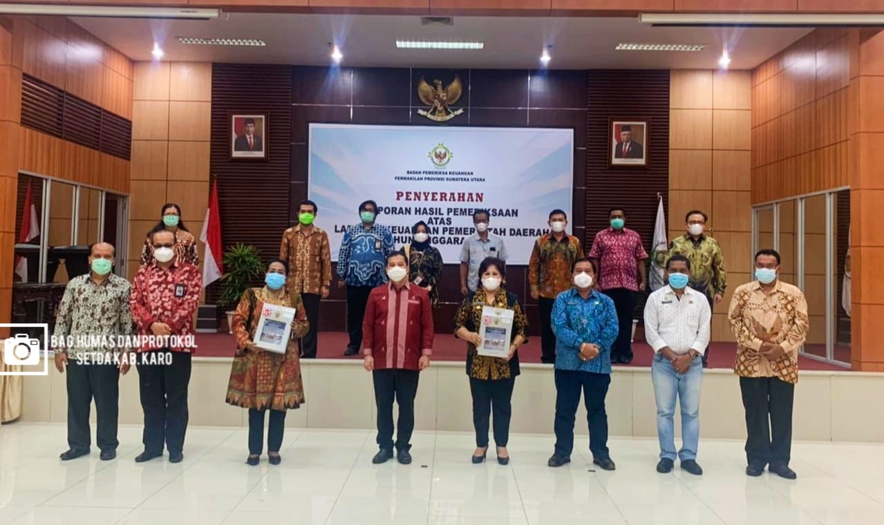 Pemerintah Kabupaten Karo Kembali Raih Opini WTP