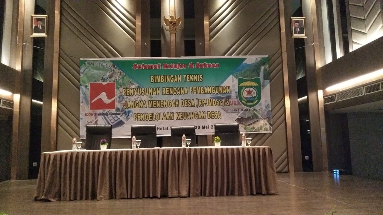 BERBIAYA RATUSAN JUTA, BIMTEK DESA KAB MADINA Di Hotel Bintang DIPERTANYAKAN?