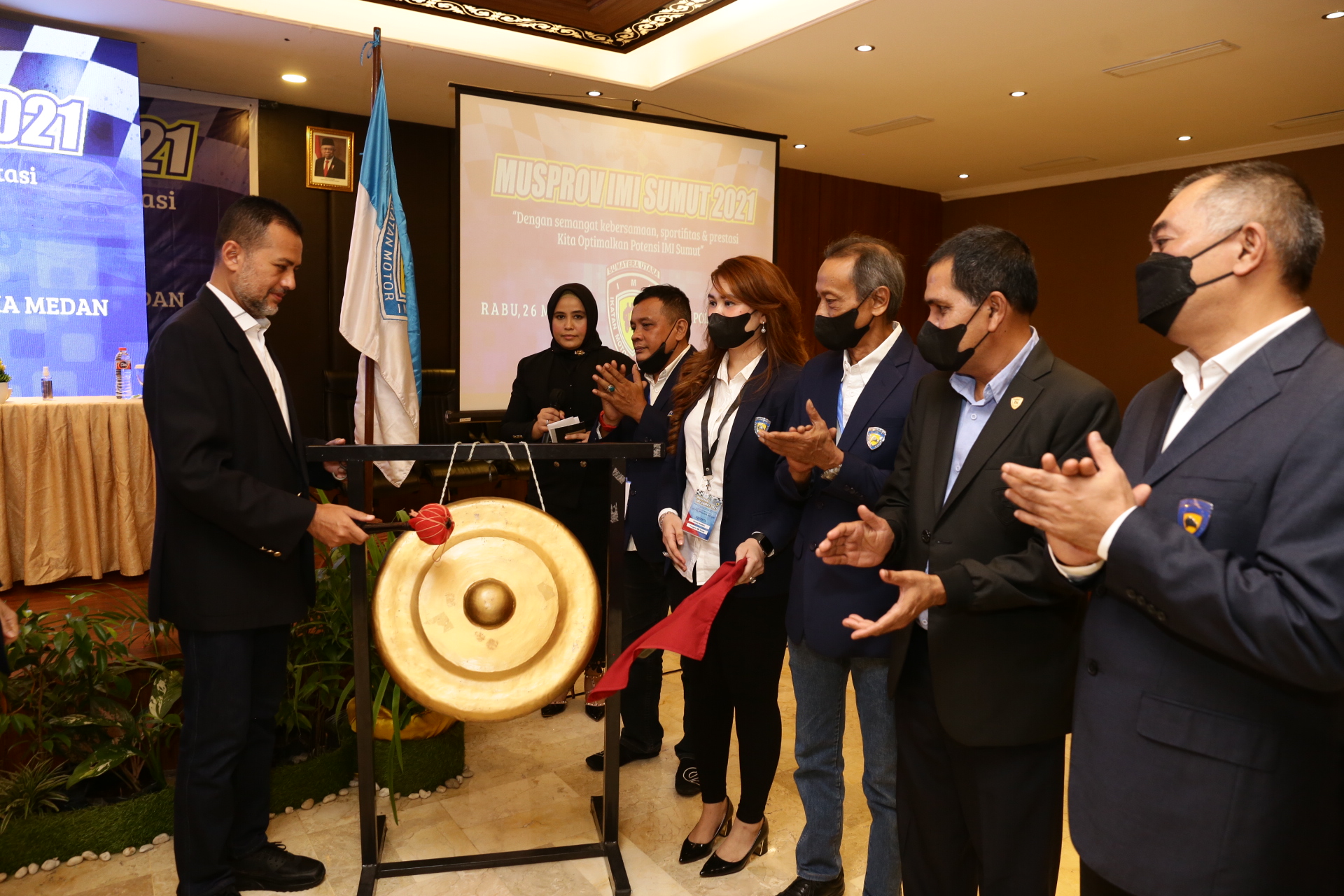 Harun Mustafa Terpilih Jadi Ketua IMI Sumut,Musa Rajeksah Berharap Bisa Rangkul Semua Anggota