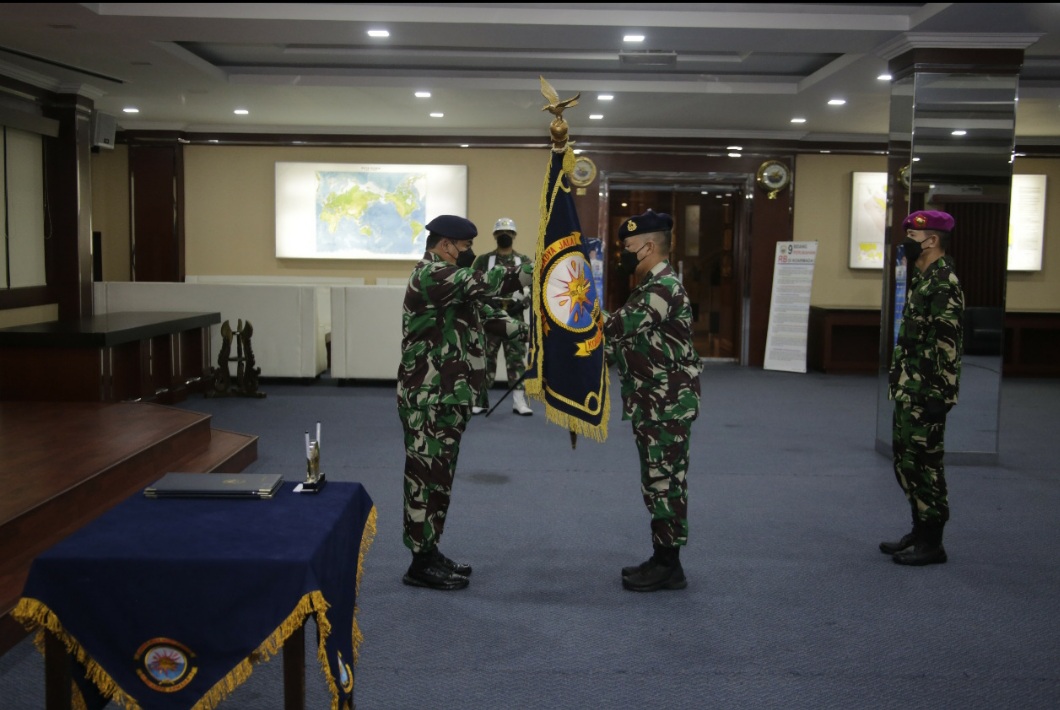 Pangkoarmada I Pimpin Serah Terima Jabatan Komandan Lantamal I Belawan