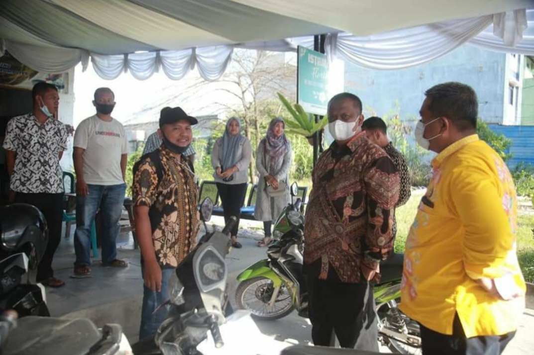 PSU Jilid II Pj. Bupati Labuhanbatu Tinjau Lokasi TPS di Bakaran Batu