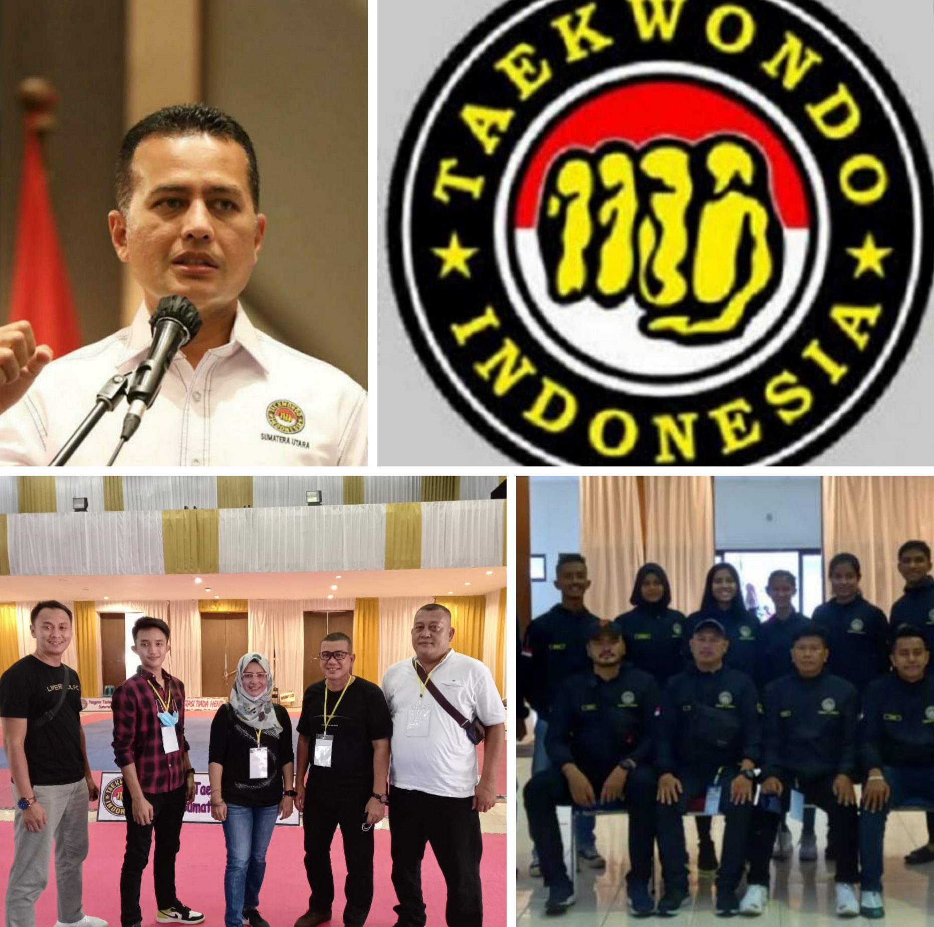 Selekda Taekwondo Sumut  Sukses, Atlit Pengkot TI Medan Raih 5 Emas