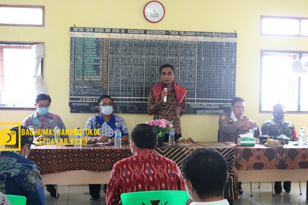 Ini Kegiatan Wakil Bupati Karo di Kecamatan Mardinding dan Kecamatan Lau Baleng