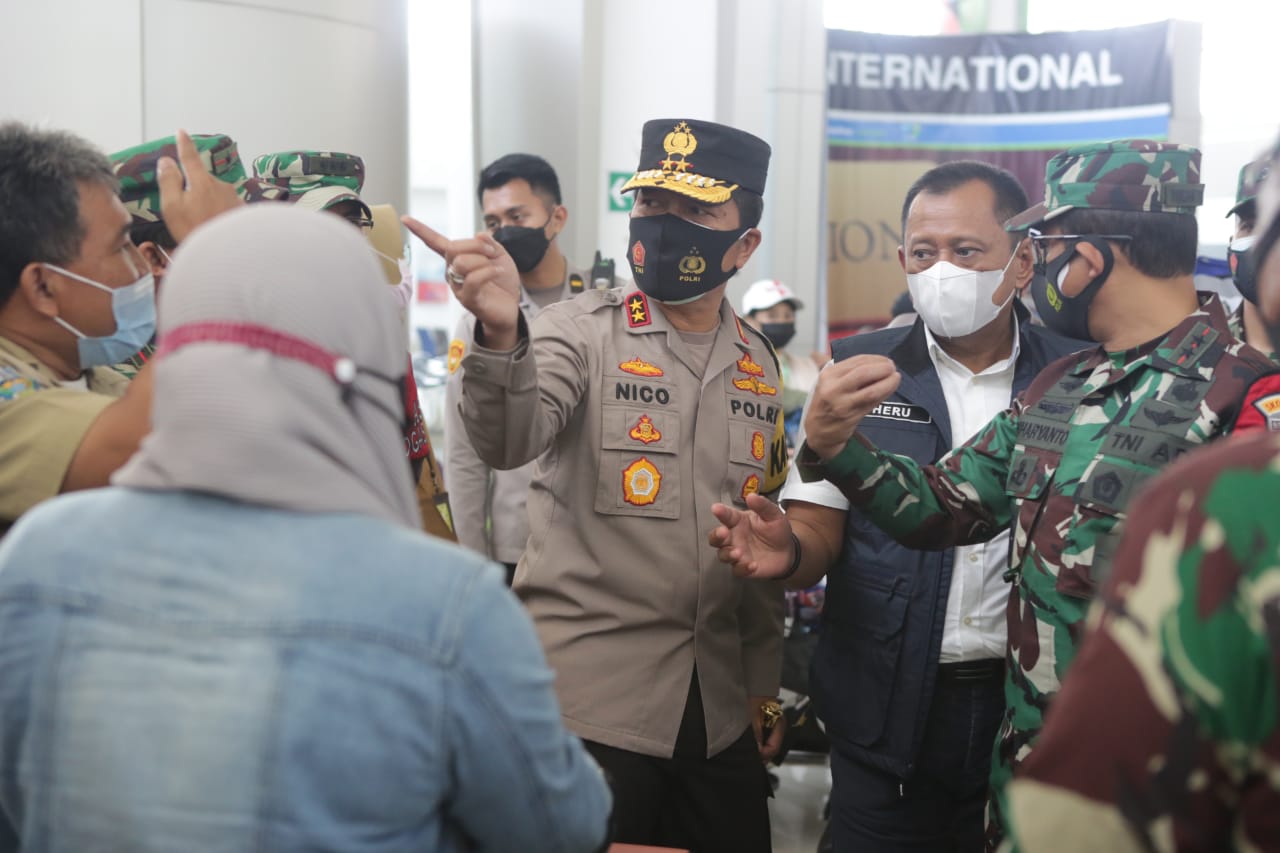 Pengecekan Prokes Sesuai SOP di Bandara Juanda Tak Pernah Longgar