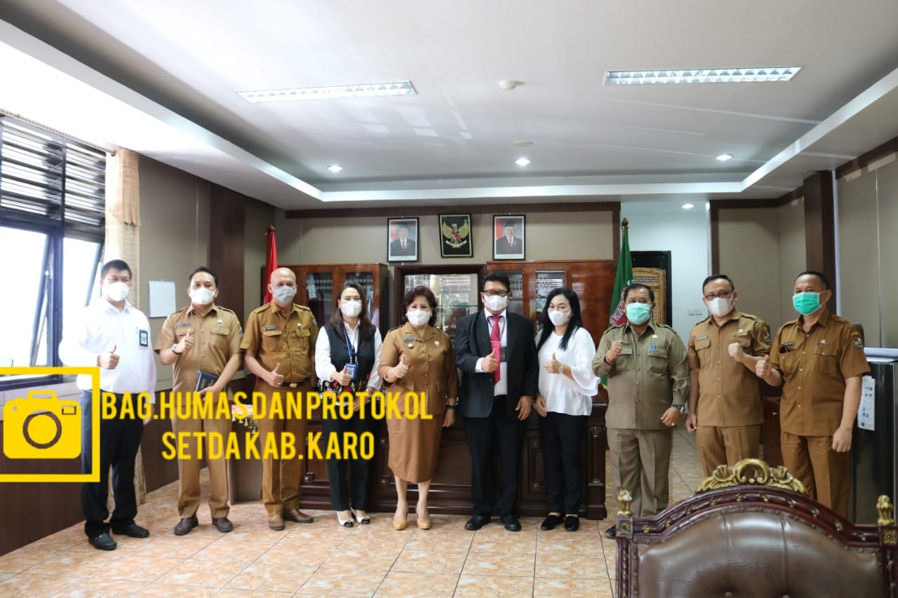 Bupati Karo Terima Kunker Kakan Dirjen Perbendaharaan Provsu