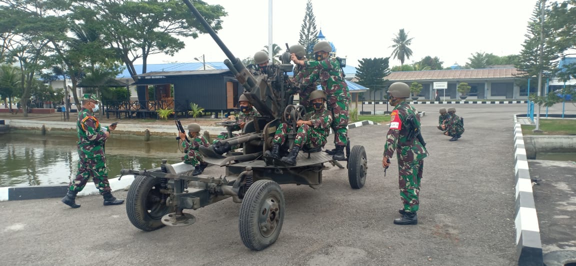 Latihan Gladi Tugas Tempur Prajurit Yonmarhanlan I