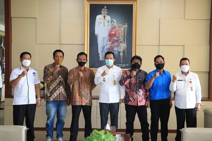 Siap Dilantik, Formatur Pengcab JMSI Prabumulih Diterima  Walikota