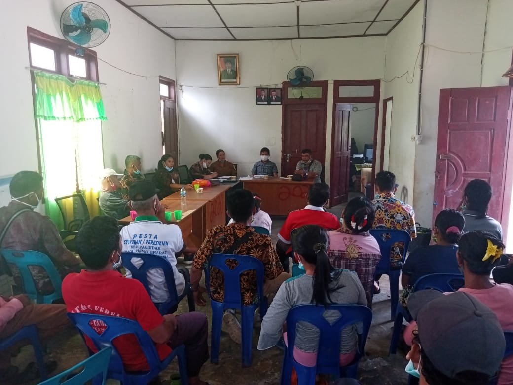 Ketua  BPD Desa Pagindar Gelar Rapat Pembentukan Panitia Pemilihan Kepala Desa