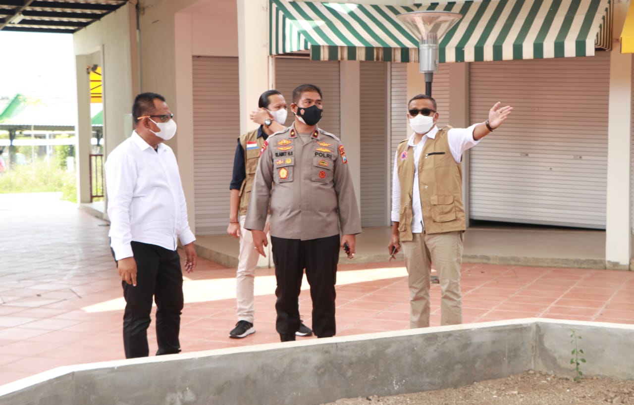 Forkopimda Cek Kesiapan Tempat Isolasi di Universitas Trunojoyo