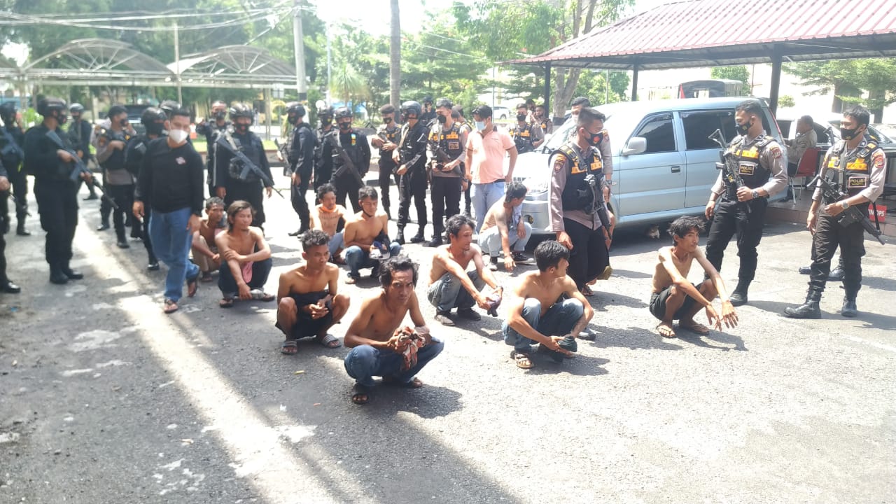 Pungli,  Polda Sumut Amankan 488 Orang