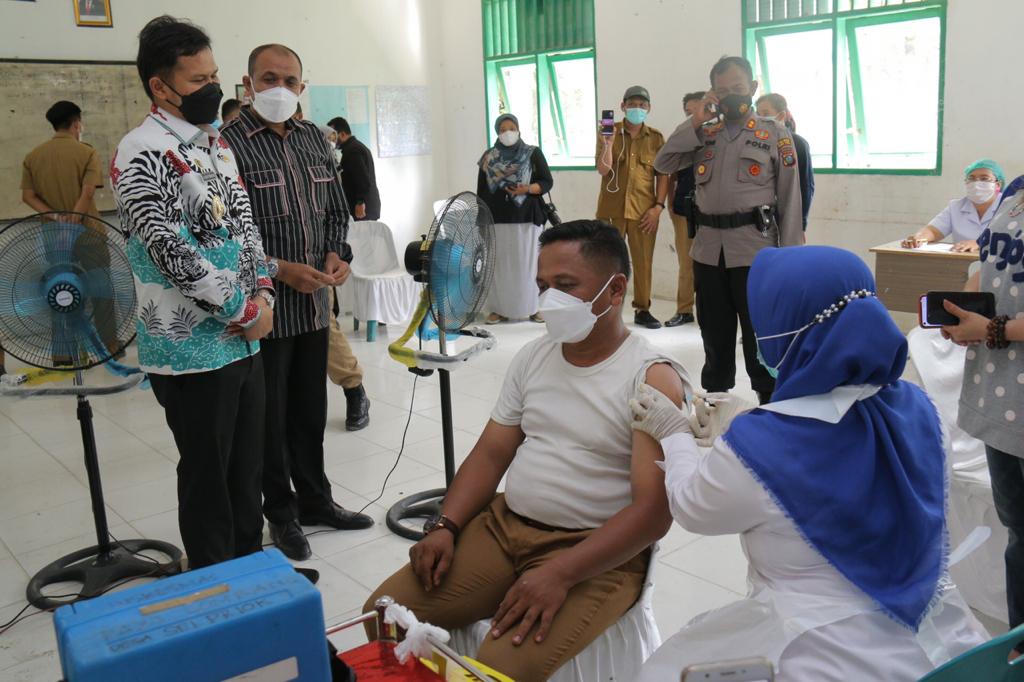Pemkab Optimis, Target 25.000 Vaksinasi di Sergai Bakal Terpenuhi