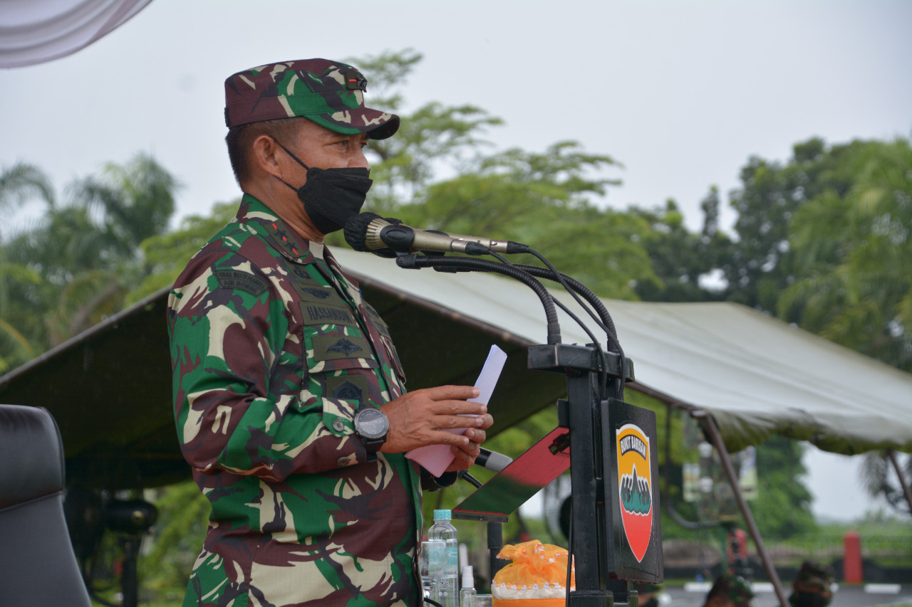 Ini Pengarahan Pangdam I/BB pada Peserta Latihan Pratugas Operasi Satgas Pengamanan Daerah Rawan