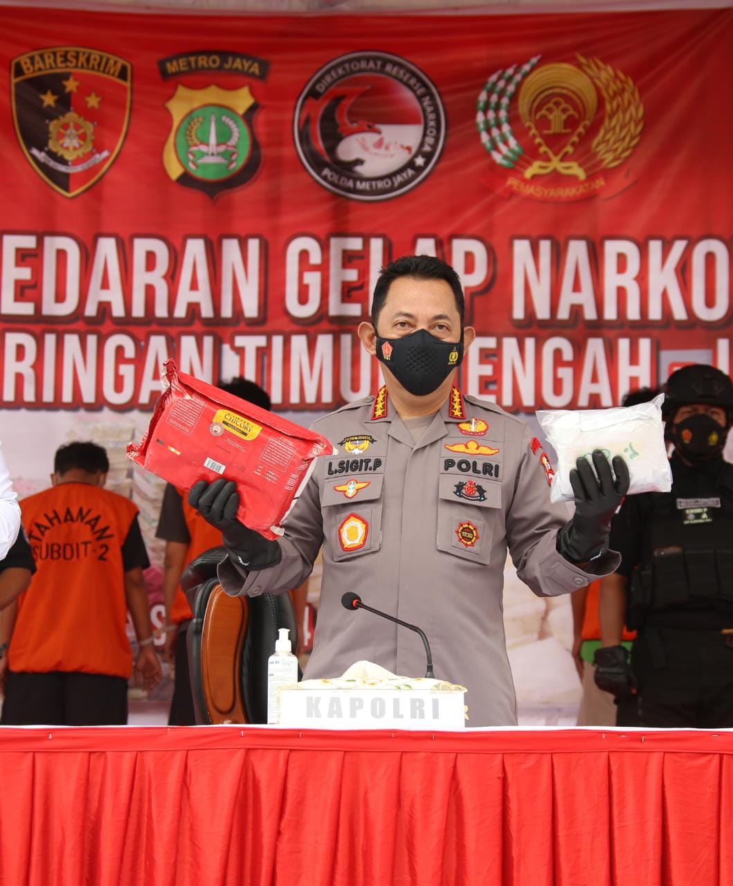 Kapolri Intruksikan Kapolda se Indonesia Bentuk Kampung Tangguh Narkoba