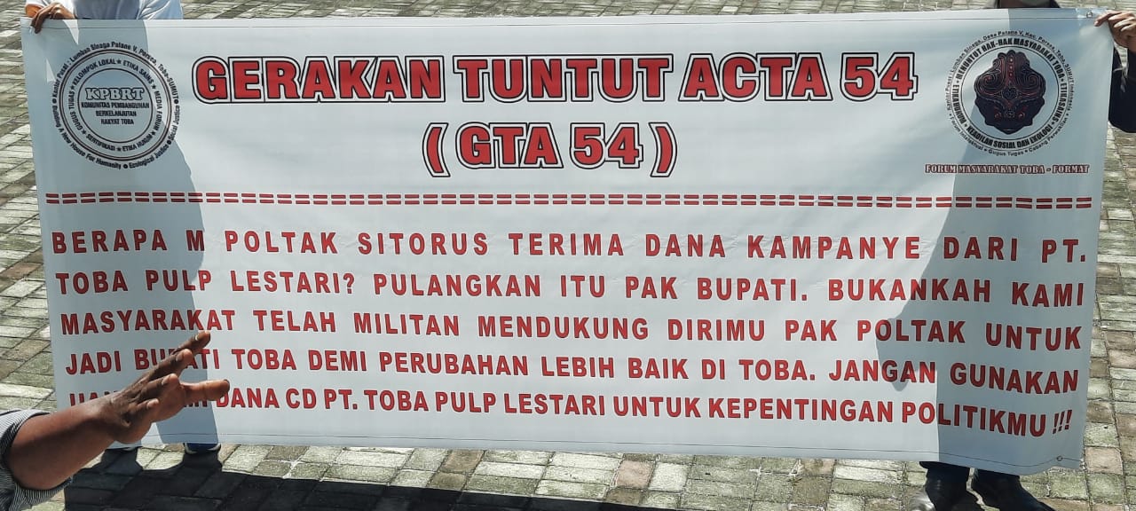 Dituding Terima Dana Dari PT TPL,  Bupati Poltak Sitorus : Jika Ada Yang Bisa Membuktikan, Saya Bayar Miliar