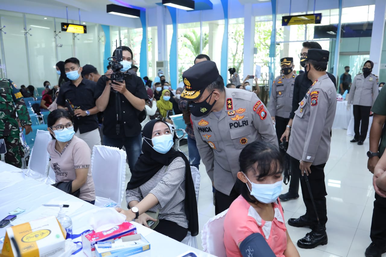 Poldasu Bantu Vaksin Covid 19 Gratis, Sudah 71.428 Warga di Vaksin assal