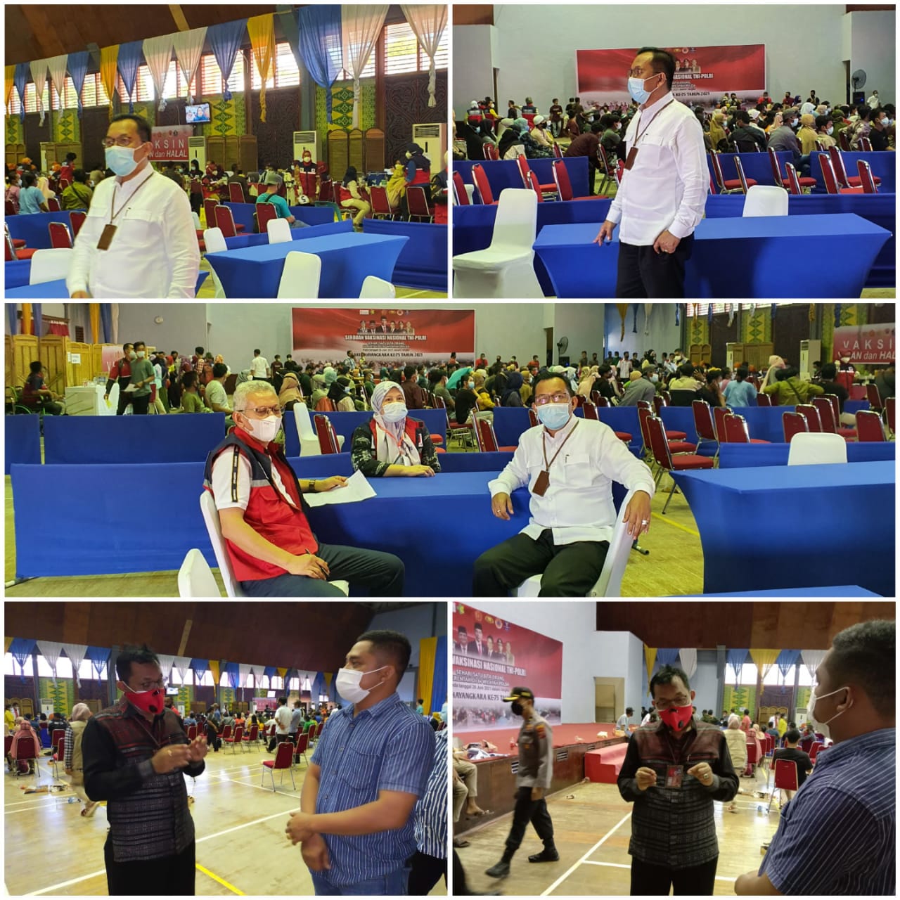 Bupati Batu Bara: Vaksinasi Bagi Guru Merupakan Pencegahan Penyebaran Vitus Corona