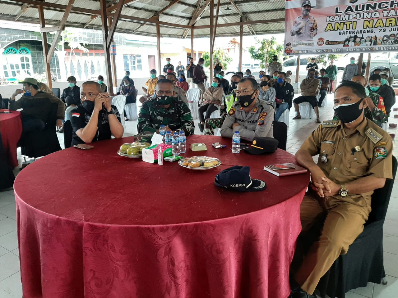 Launching Kampung Tangguh Desa Batukarang,  Ini Kata Wabup dan Kapolres Tanah Karo