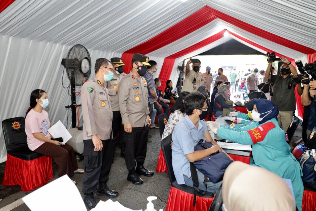 Kapolda Jatim Irjen Pol Nico: Kita Siapkan 503 Gerai Untuk Percepatan Vaksinasi