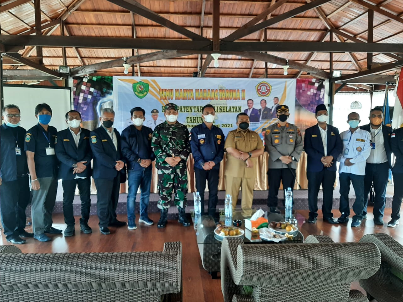 Temu Karya Karang Taruna Tapsel ke 2, Ketua KT Sumut  Dedi Dermawan : Dukung Seluruh Program Pemkab Tapsel