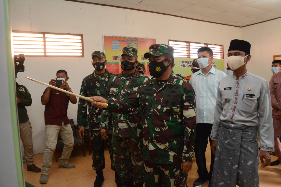 Pangdam I/BB, Masyarakat Harus Taat Prokes dan Pelaksanaan PPKM Mikro