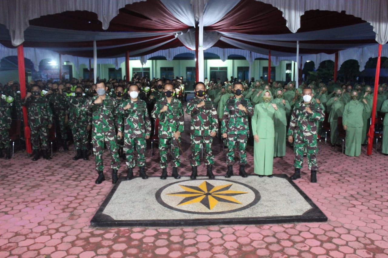 Pangdam I/ BB : Tingkatkan Soliditas dan Sinergitas Forkopimda Untuk Merespons Situasi Penyebaran Covid -19, Khususnya Klaster Baru