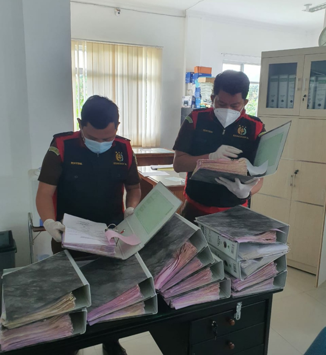 Dugaan korupsi, penyidik geledah Kantor dan Rumah Direktur PDAM Tirta Lihou Simalungun