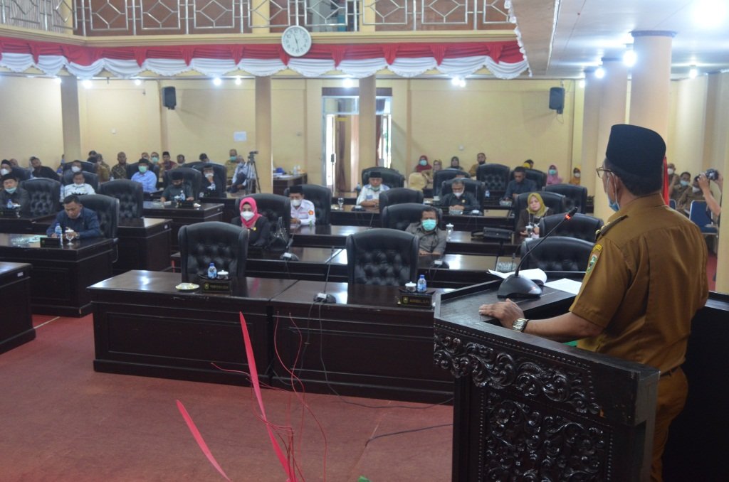 Bupati Solok sampaikan Ranperda RPJMD tahun 2021-2026