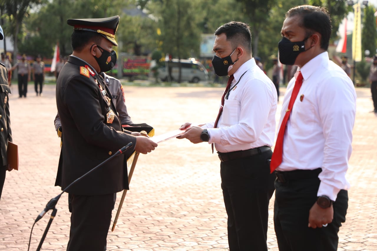 251 Personel Polda Sumut Naik Pangkat