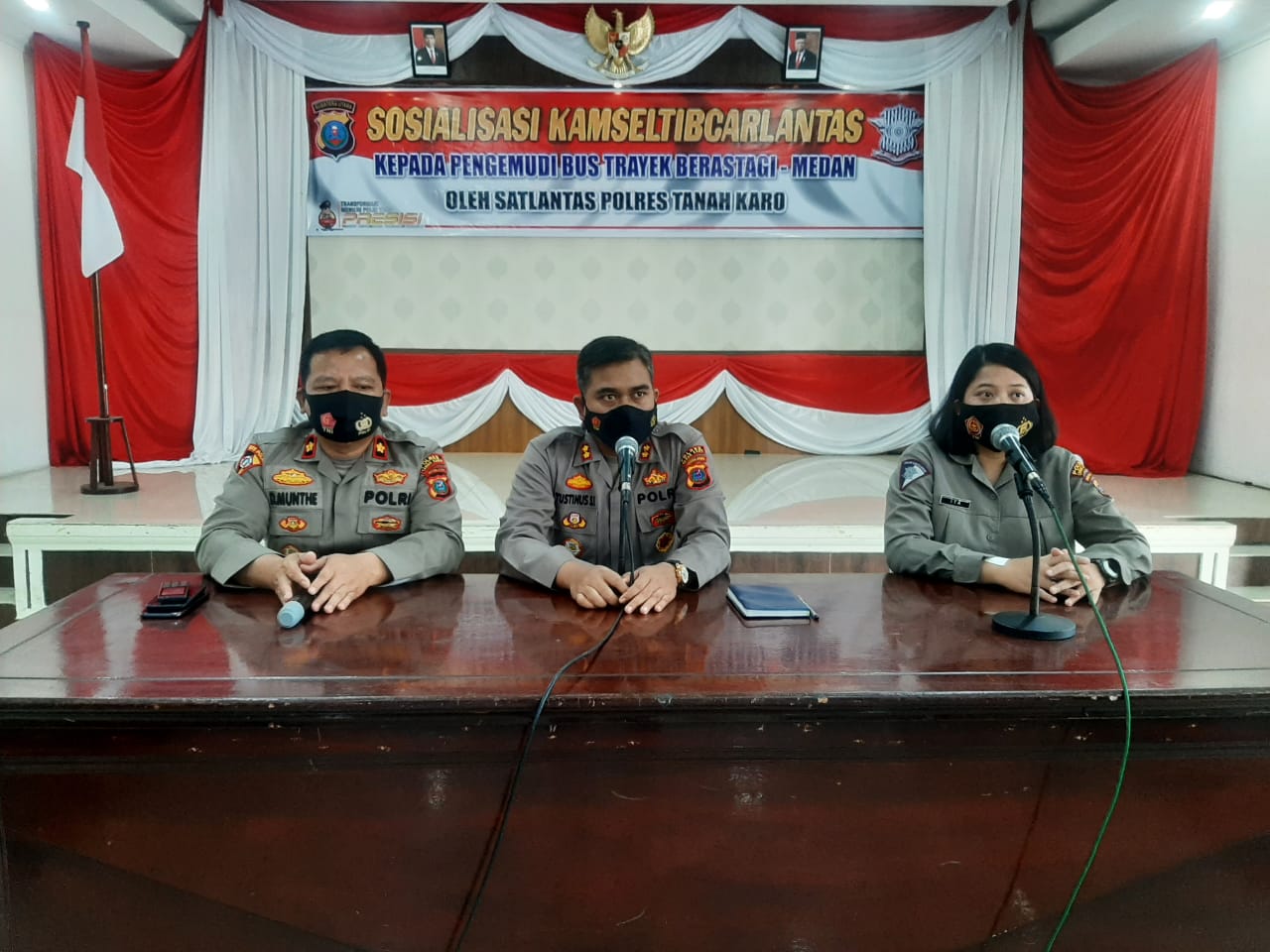 Ini Dua Kata Kapolres AKBP Yustinus Setyo SH SIK Atasi  Kemacetan Jalan Jamin Ginting, Kabanjahe-Medan